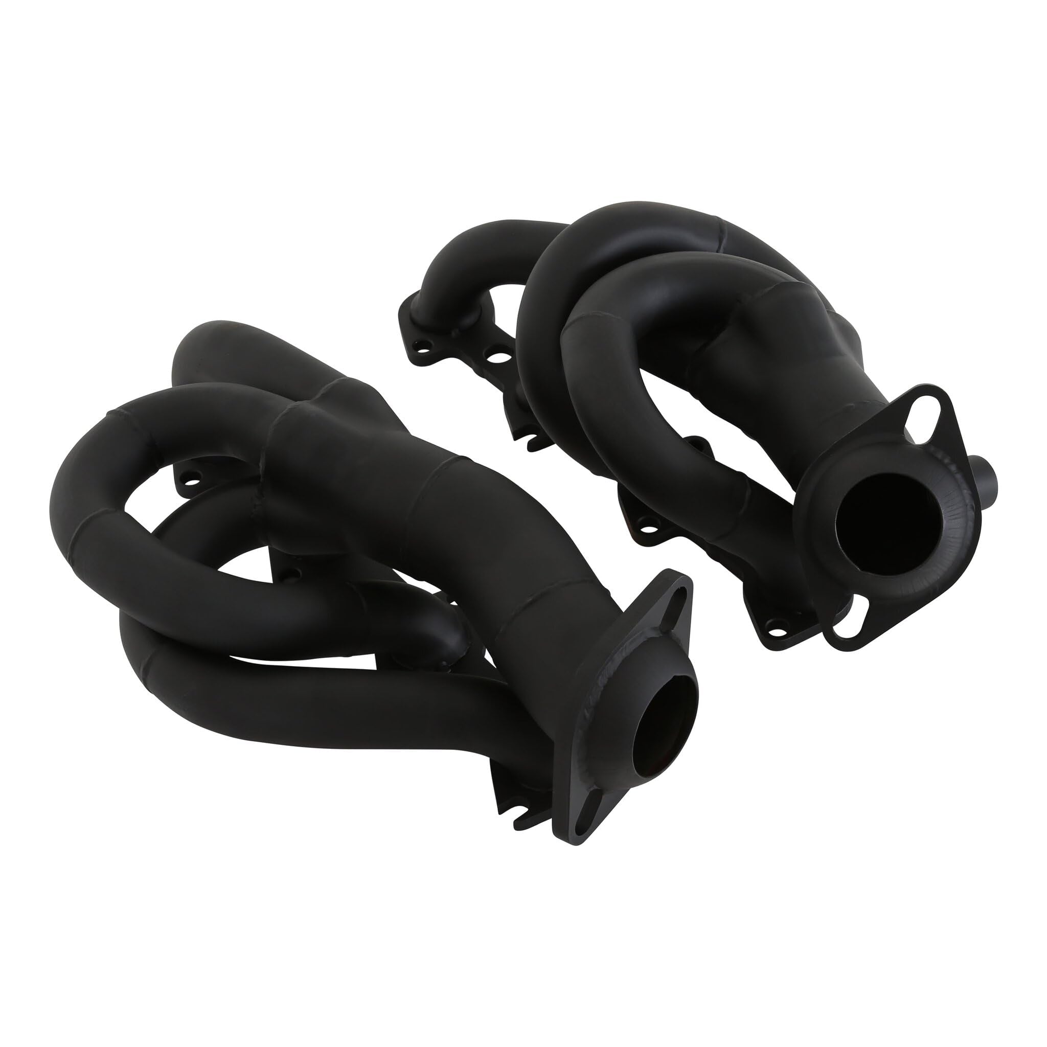 Black Painted Flowtech 91670FLT Shorty Headers