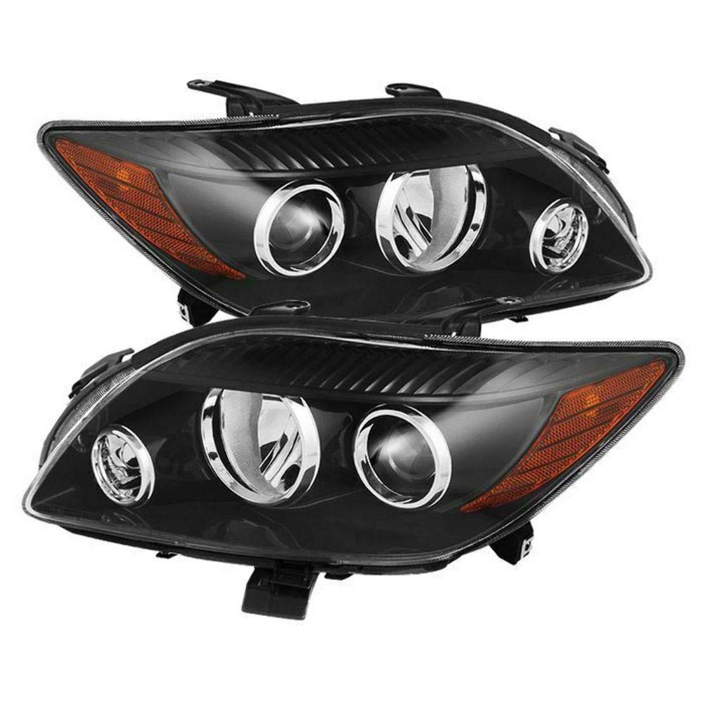 Crystal Xtune Headlights (HD-JH-STC08-AM-BK) (Akkon)