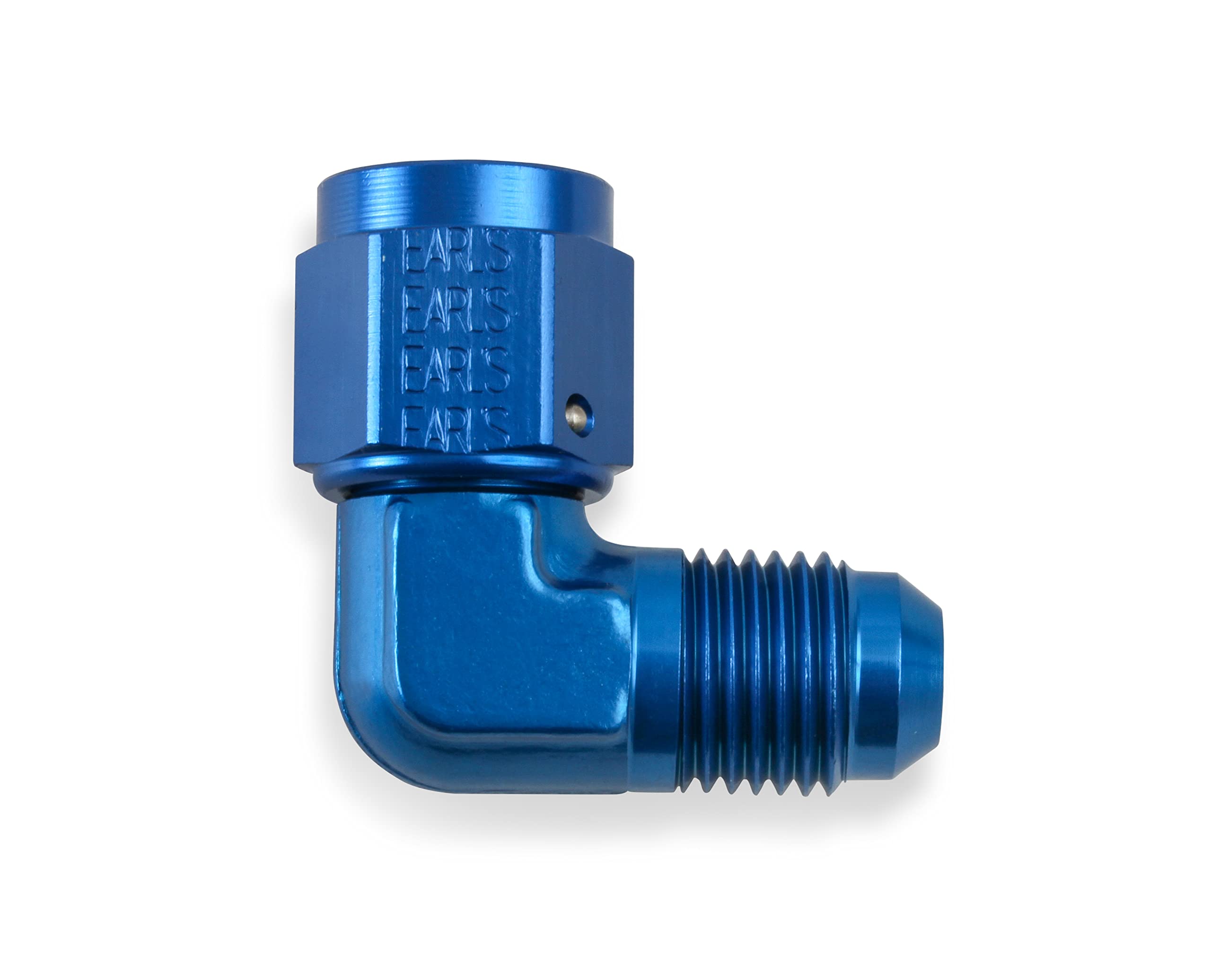 921104ERL Earl's 90 Degree -4 AN Male to -4 AN Female Swivel