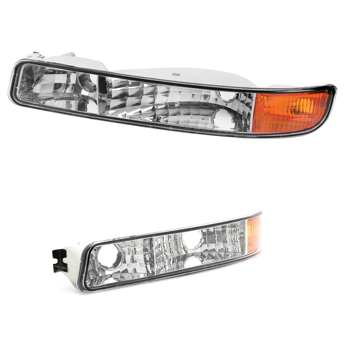 Parking Bumper Lights SPEC-D TUNING Compatible with 1999-2006 GMC Sierra/Yukon Left + Right Pair Assembly