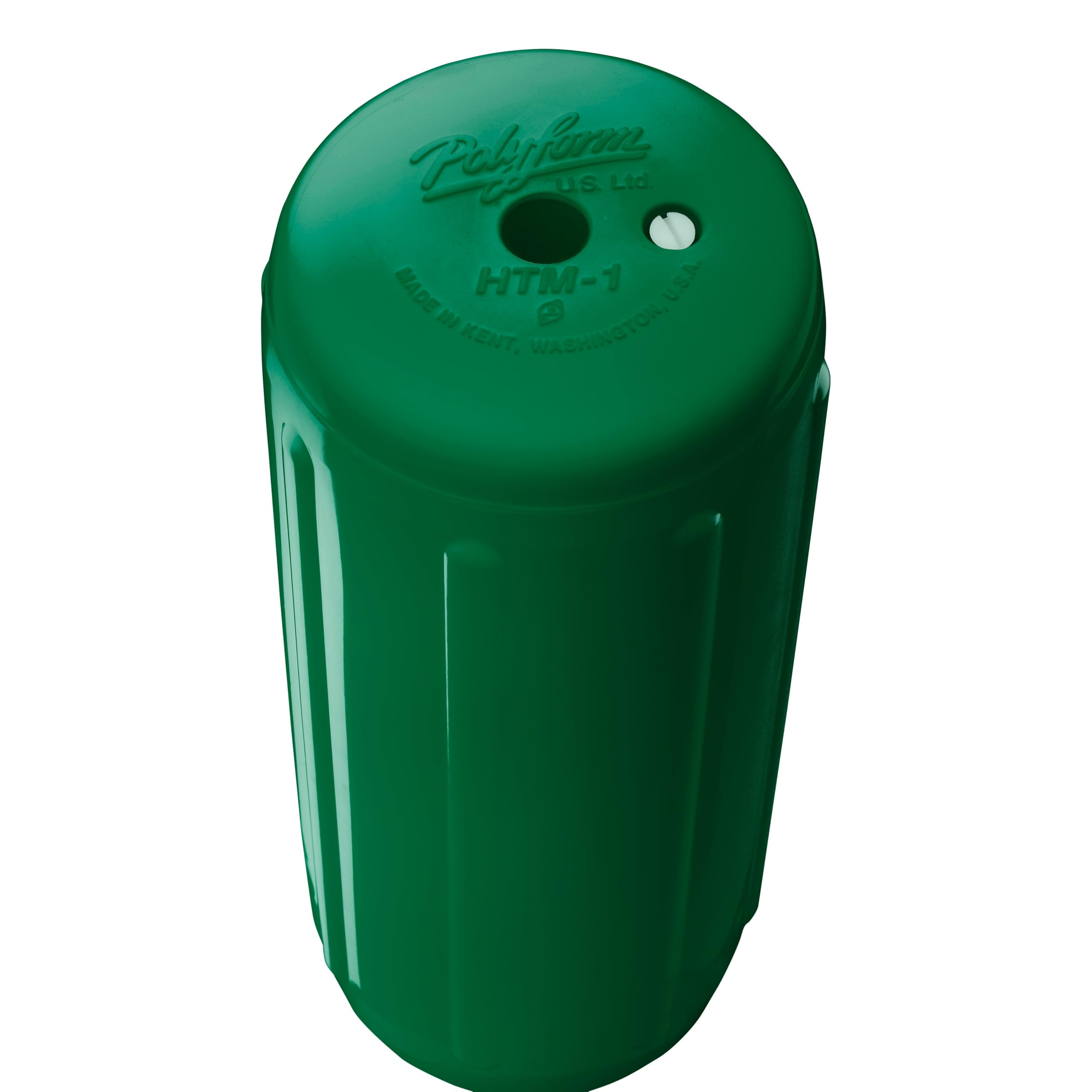 HTM-Series Polyform Boat Fender HTM-1 - Forest Green