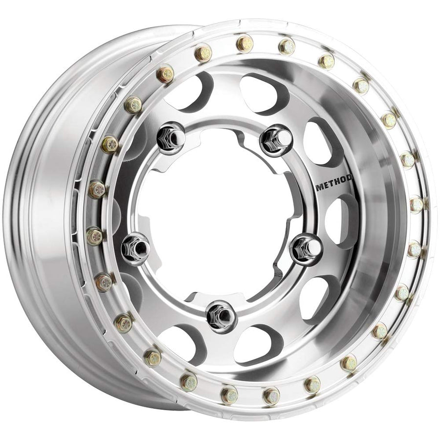 Buggy Method Race Wheels 103 Beadlock Machined Wheel RAW (17 x 8. inches /5 x 205 mm, 0 mm Offset)