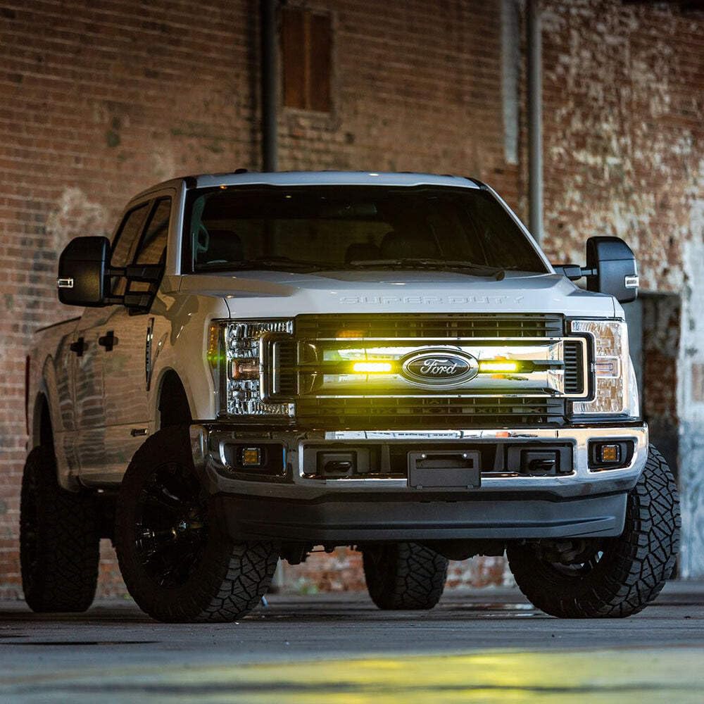 6 Inch RIGID INDUSTRIES SR-Series DOT/SAE J583 Selective Yellow LED Fog Light Pair For Auto
