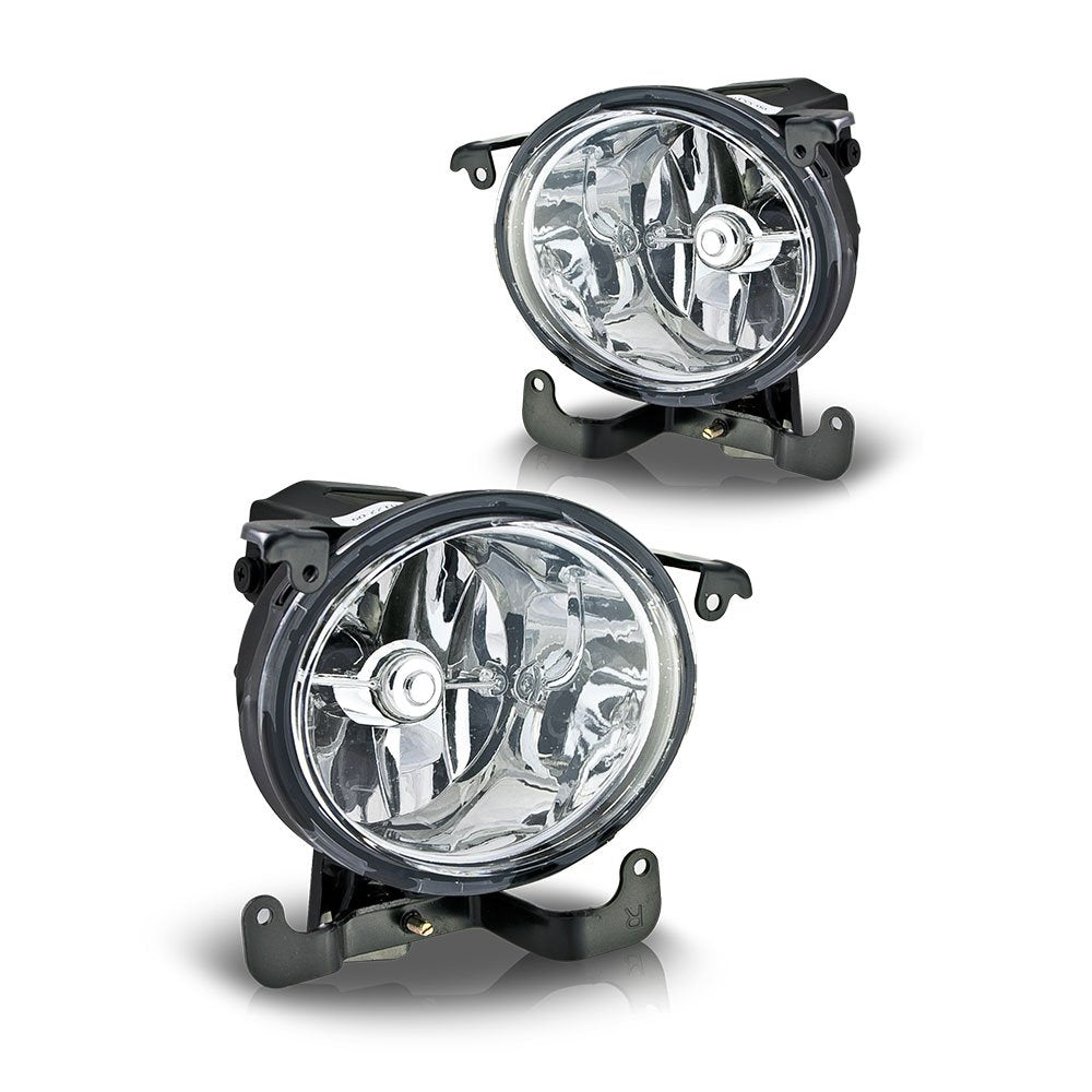 Fog Light Winjet WJ30-0122-09 Clear Lens (Hyundai Accent)