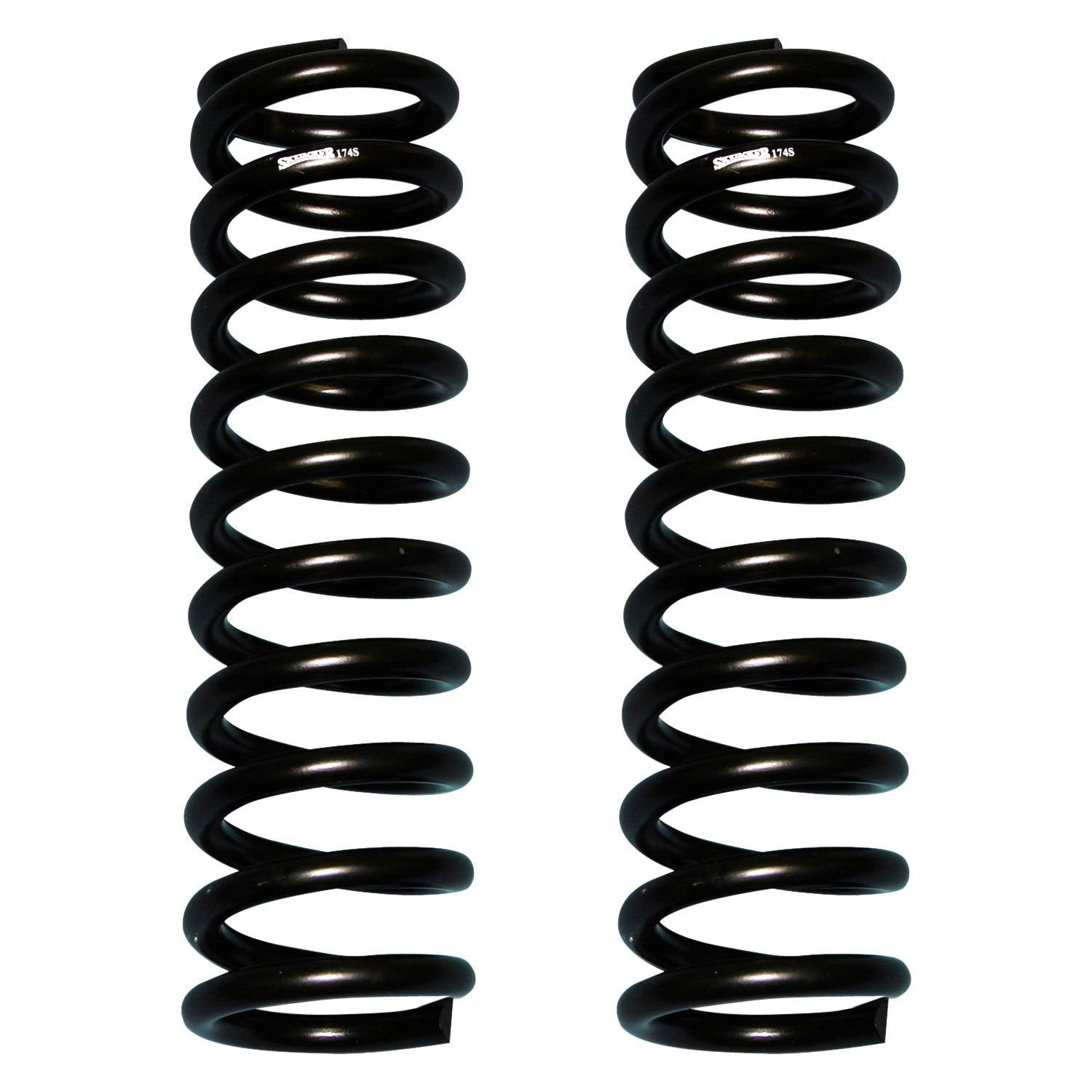 Skyjacker Suspension Lift Kit 174BKS-B w/Shock Black MAX Shocks 4 in. Lift Incl. Front/Rear Springs Rear U Bolt Kit