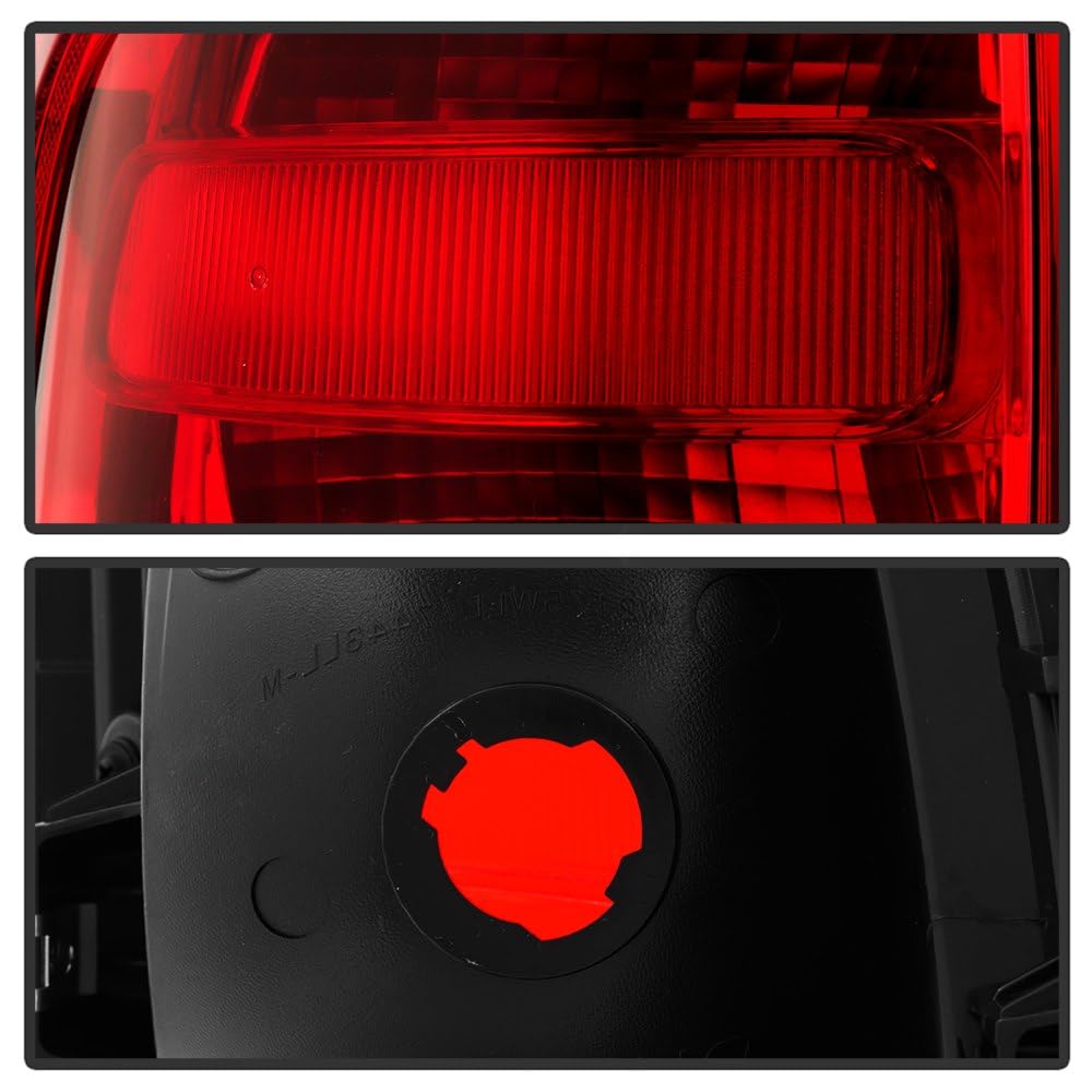 Dodge Ram 2500 19-24 Big Horn Halogen Chrome Bezel Spyder Red Len Tail Light - OE Left (No Harness)