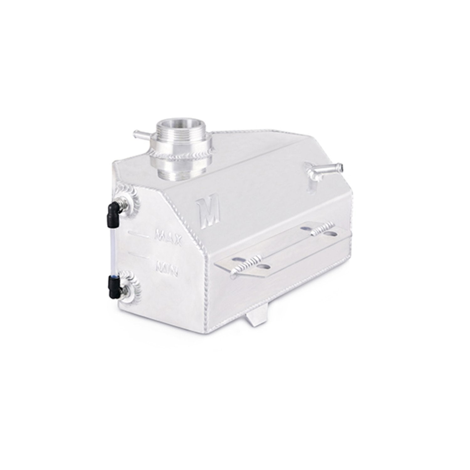 Mishimoto Expansion Tank MMRT-MUS-15E Fits Ford Mustang EcoBoost V6 V8 2015-2018 Silver