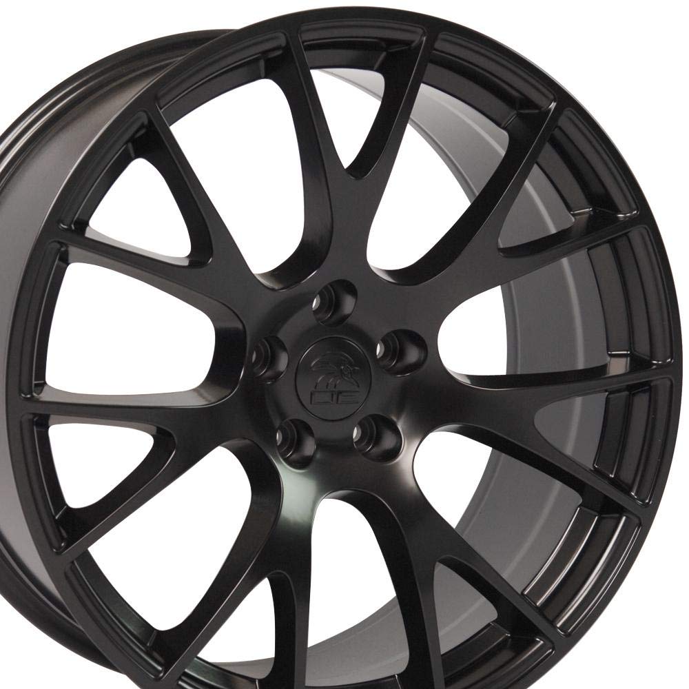 Satin Black Wheel OE Wheels LLC DG69-22100-5550-25B1 Painted (22 x 10. inches /5 x 139 mm, 25 mm Offset)