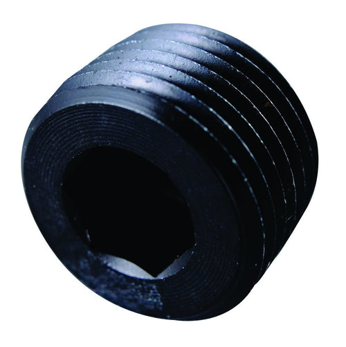 1/16 MPT Allen Pipe Plug Fragola 493201-BL Black