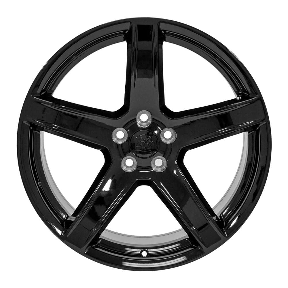 20 Inch OE Wheels DG22 Rim Fits Charger/Challenger SRT Hellcat Style 5x115 20x9.5 Gloss Black - Hollander 2640 (1)
