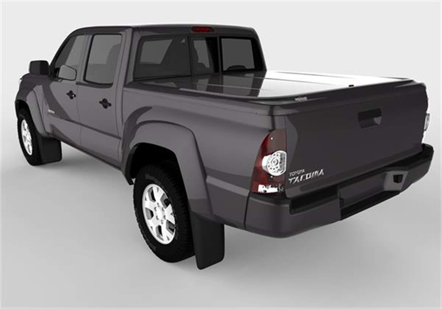 UnderCover RealTruck Lux One-Piece Truck Bed Tonneau Cover | UC4056L-1G3 | Fits 2009 - 2015 Toyota Tacoma (1G3 - Gray) 5' Bed (60.3")