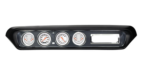 Classic Instruments Direct Fit Electric Gauge Package PC64VSW05-LS - Velocity White - LS Sending Unit