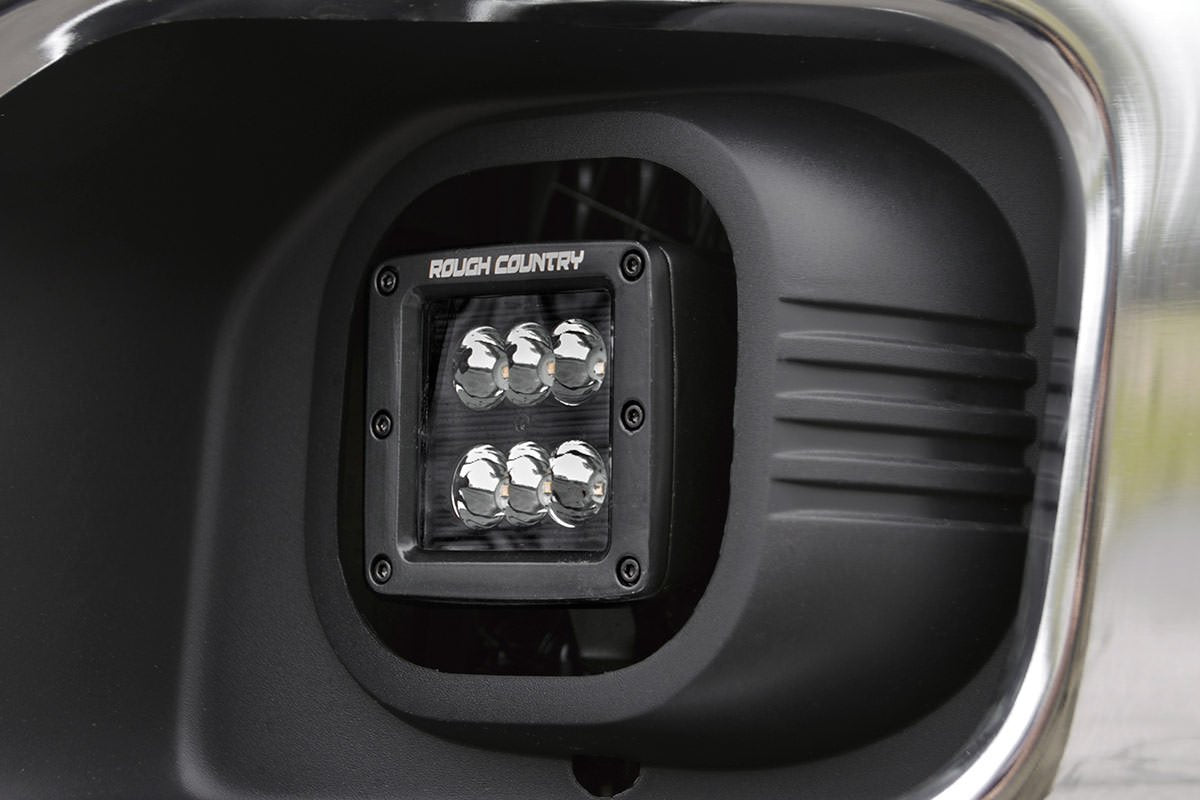 Rough Country LED Fog Light Kit Dual for 2011-2016 Ford Super Duty - 70622