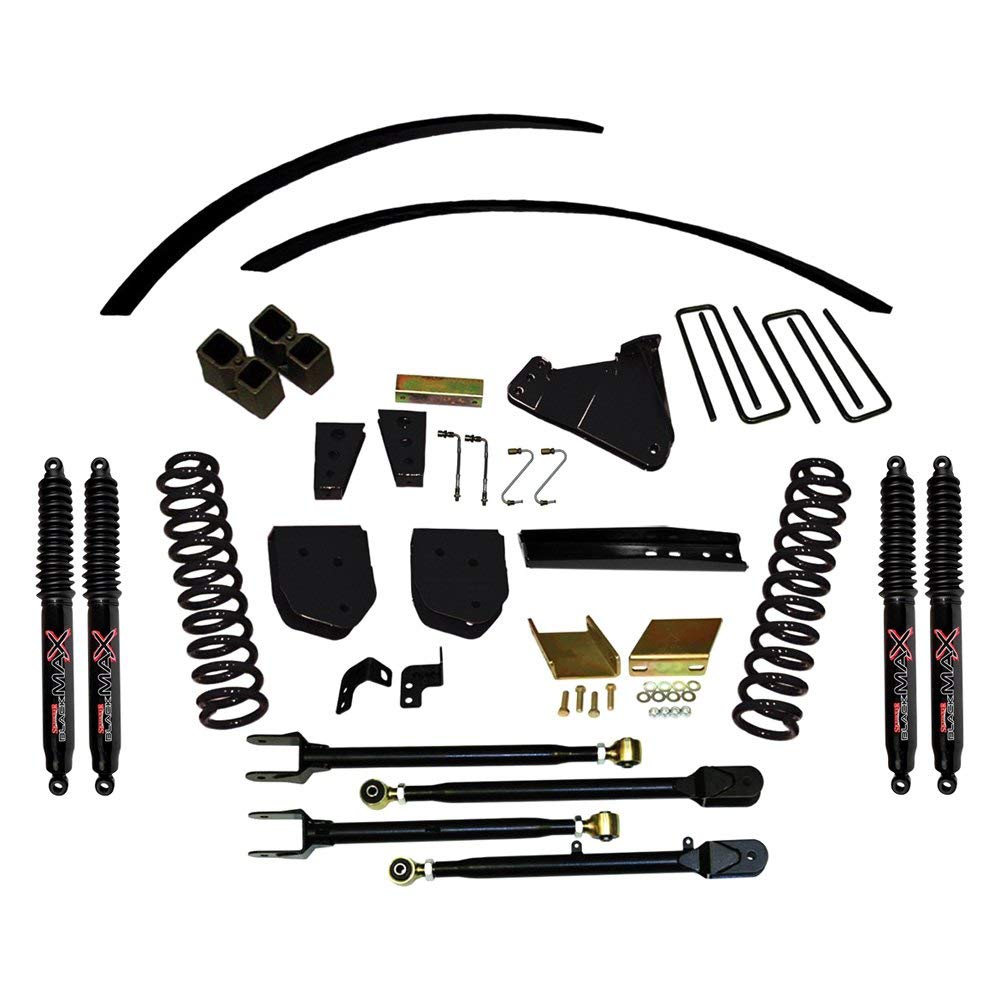 Skyjacker Suspension Lift Kit F11852K-B w/Shock Black MAX Shocks 8.5 in. Lift Class II