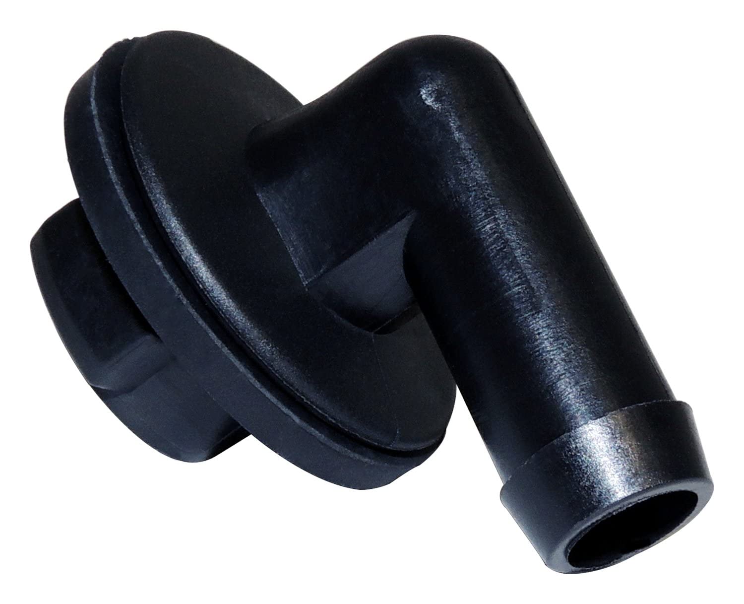 Automotive Crown PCV Valve Elbow Emission Control, black