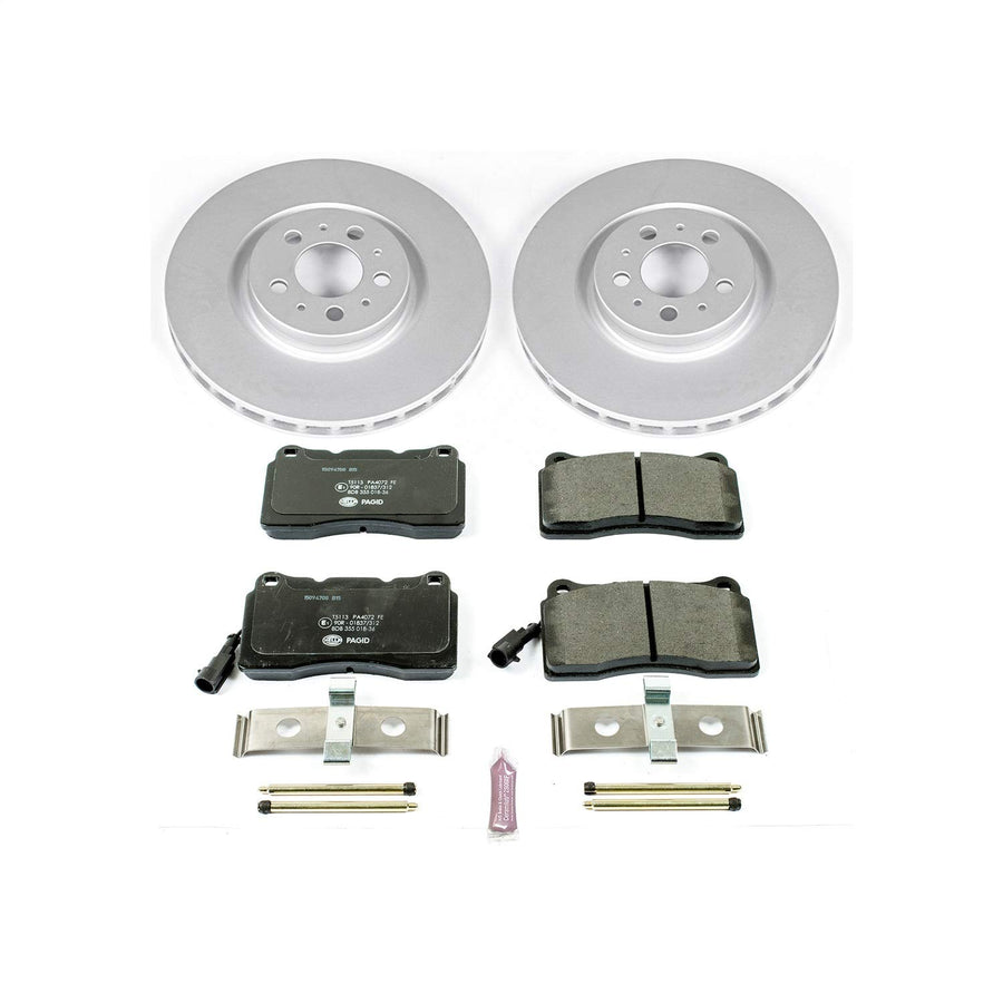 Euro-Stop Brake Kit Power Stop ESK4548 For Volvo V70 2004-2007 [Model Specific]