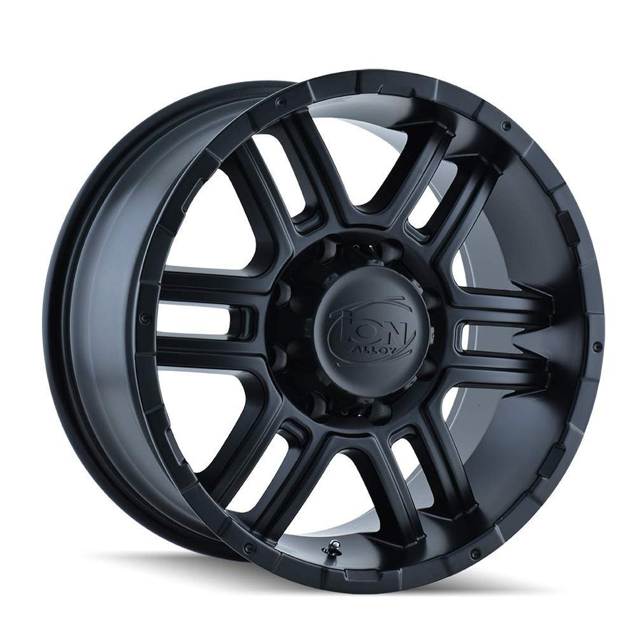 179 Series Ion Wheels, 17x8 Wheel with 6x5.5 Bolt Pattern - Matte Black - 179-7883MB