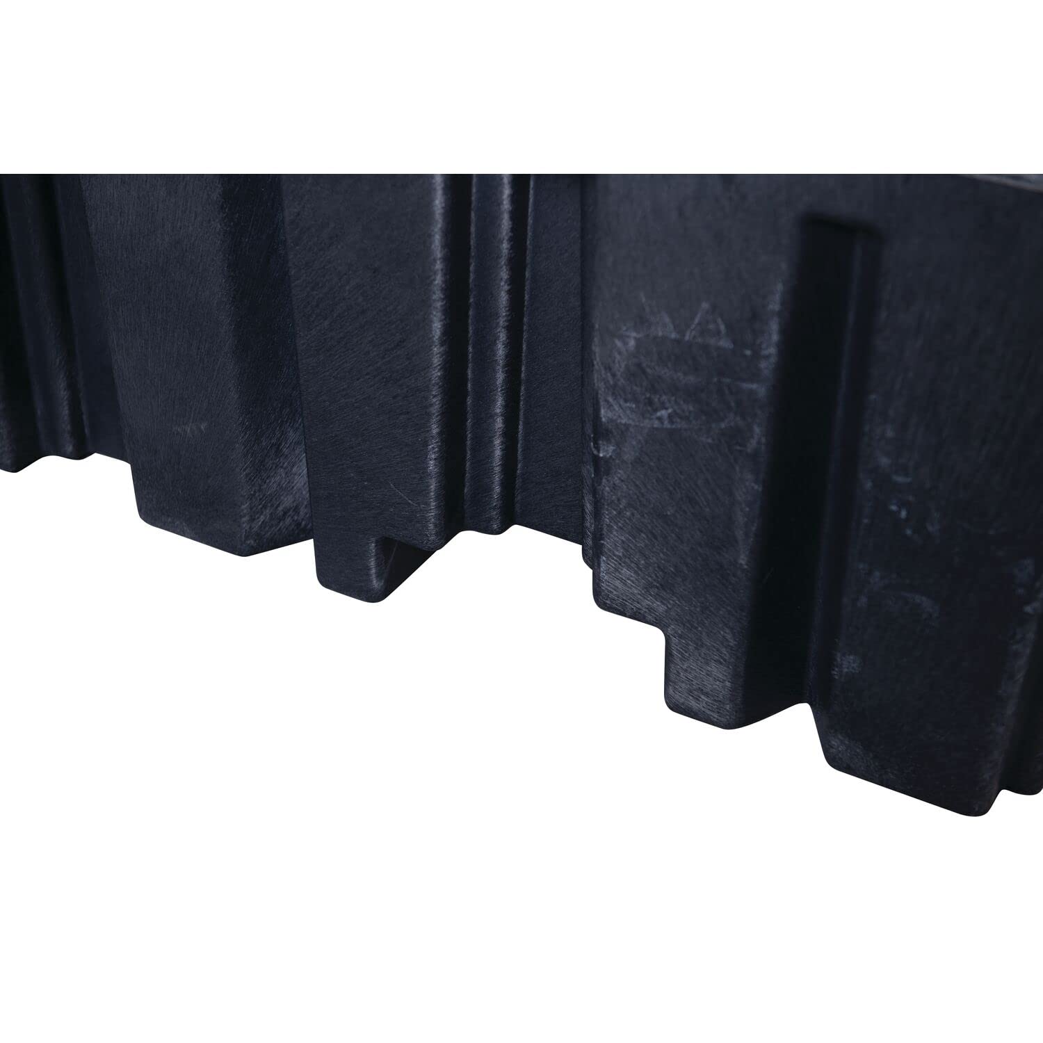2 Eagle Drum Spill Containment Pallet with Forklift Pockets, 51.5"x26.25"x13.75", 66 Gallon Sump, 4,000 lbs. Load Capacity Secondary Containment Pallet, Made in USA, Black, 1620BND