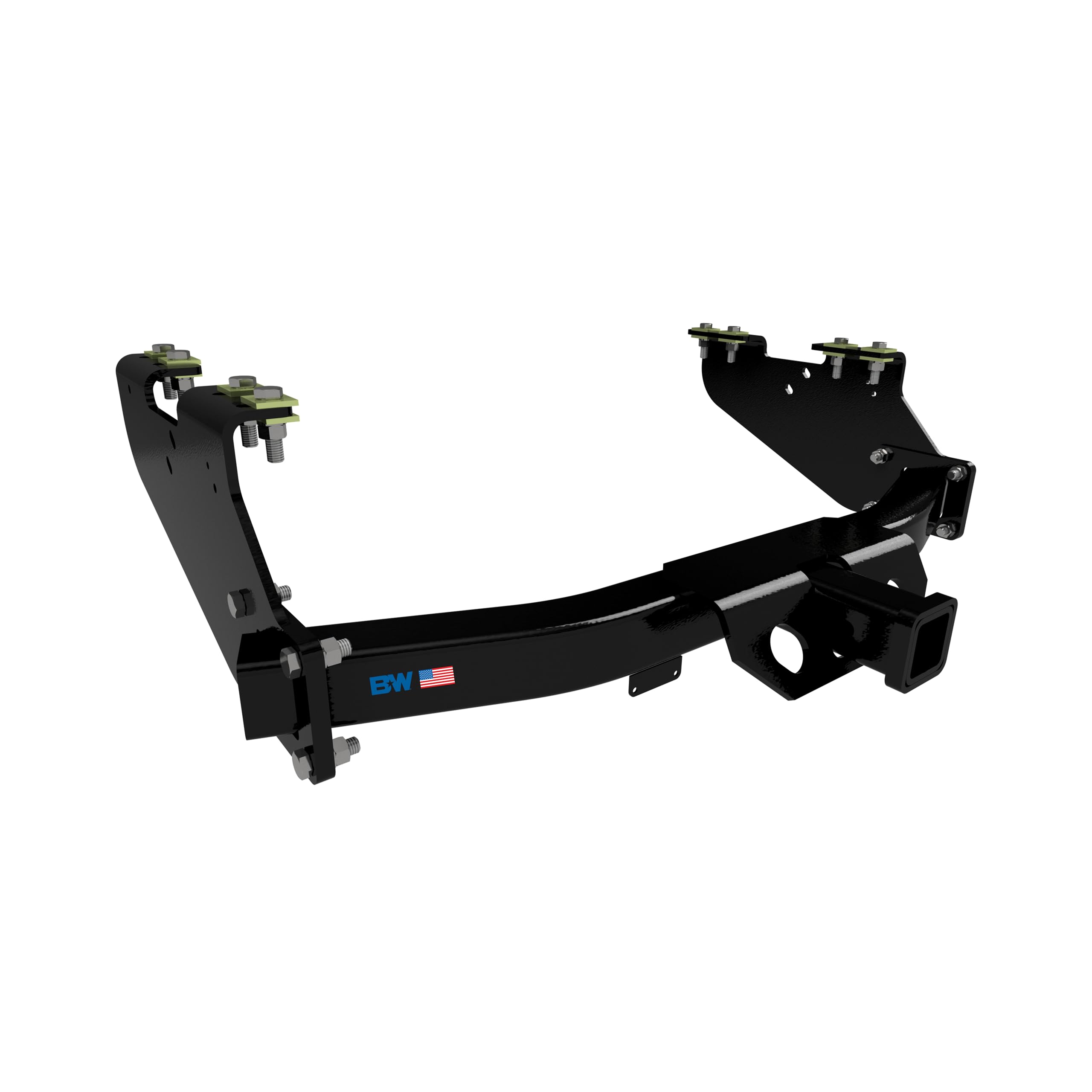 Heavy-Duty Receiver Hitch B&W Trailer Hitches – HDRH25401 - Compatible with 2011-2016 Ford F250 & F350 Trucks with Factory Bumper