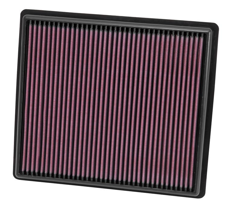 K&N Original High-Flow Lifetime Engine Air Filter: Increase Power: Premium, Washable: Compatible with 2013-2019 Buick/Chevrolet: Regal, Impala, Malibu, 33-2497