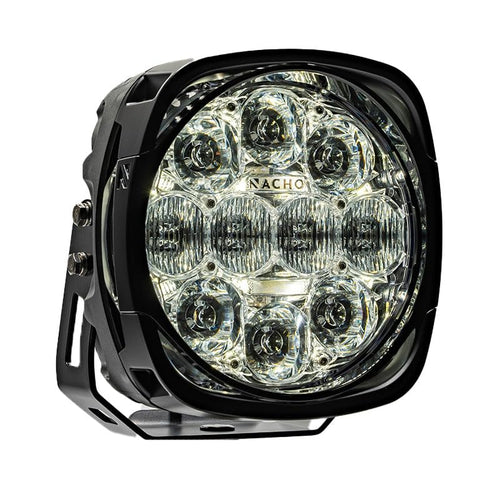 Grande Nacho PM612 4 HI Spot, Flood and Area Offroad LED Lightning 80W Effective Lumens 7,883 Peak Candela 270,070. Illuminate with Style Your 4x4 Off Road Adventures - Individual