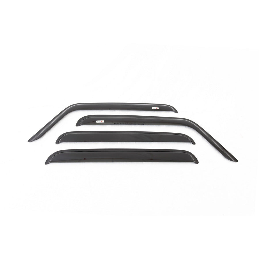 Window Rain Deflectors | Rugged Ridge | 11351.31 | Fits 2008-2010 Jeep Liberty KK