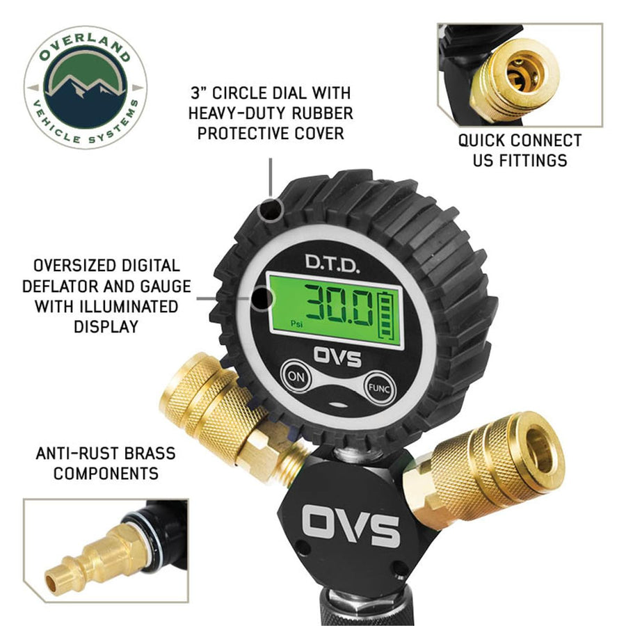 Quick Flate Up Down Air - Tire Inflation/Deflation 2 Way System