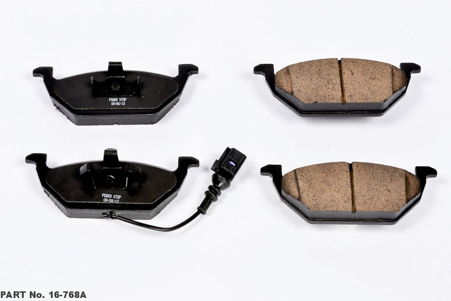 Power Stop Z16 16-768A Evolution Front Ceramic Brake Pads For VW Beetle, VW Golf, VW Golf City, VW Jetta, VW Jetta City [Model Specific]