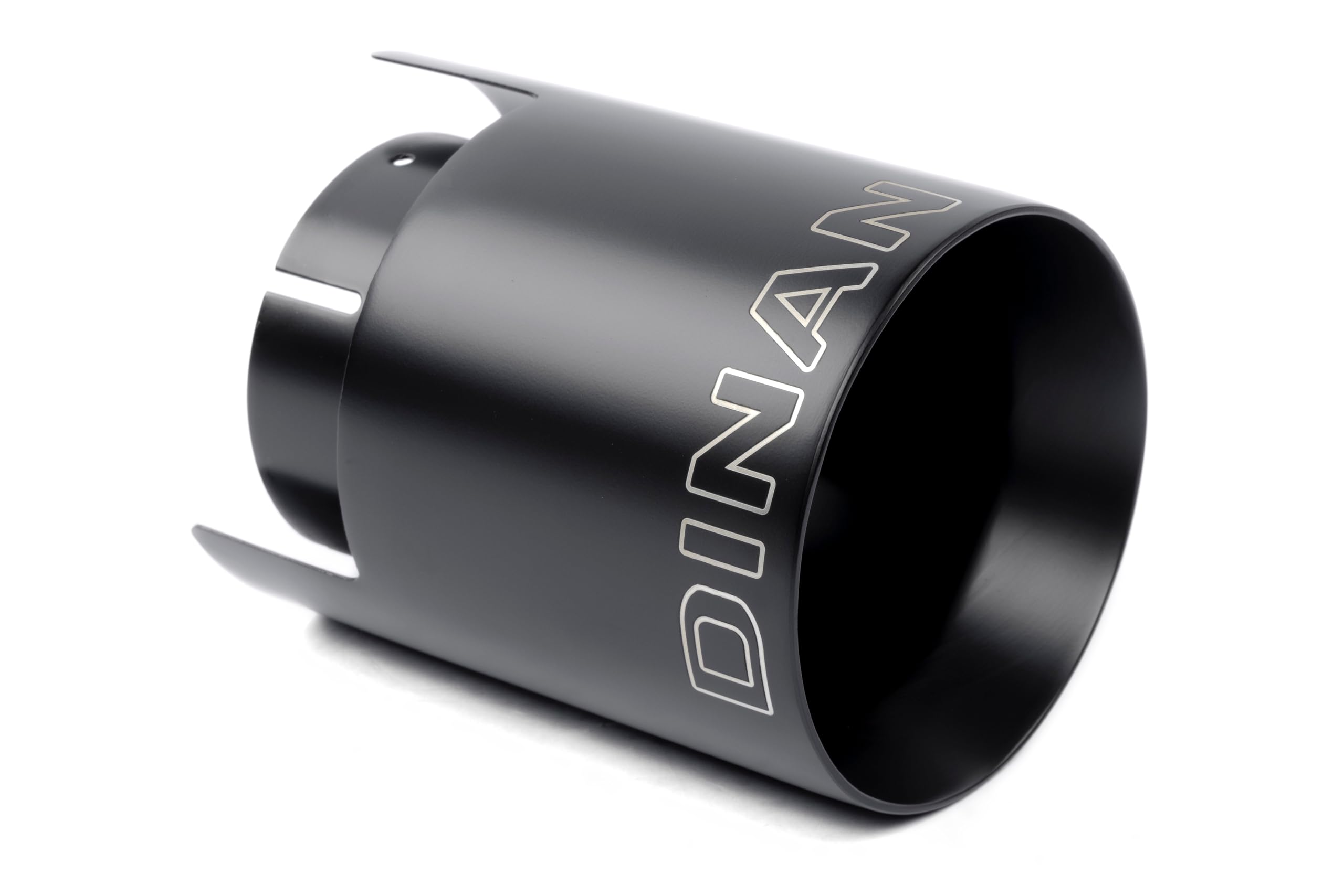 Dinan Double-Walled 4.5" Exhaust Tip Clamp-On (Black Ceramic)