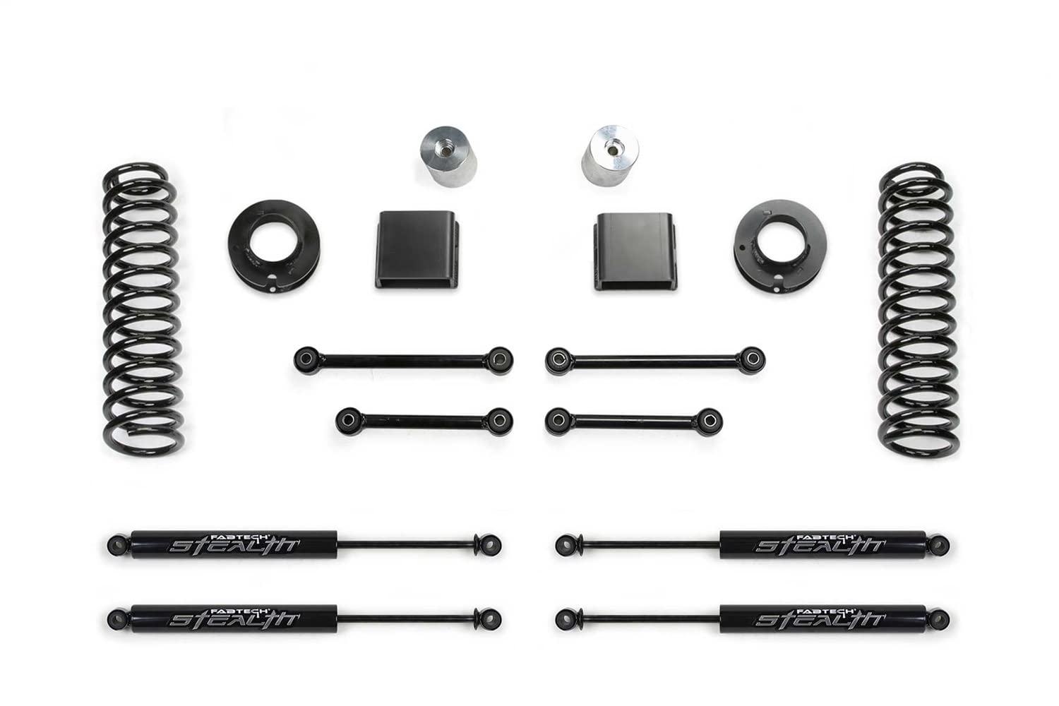 20-21 Jeep JT 4WD Diesel Fabtech 3in Sport System w/Stealth (K4190M)
