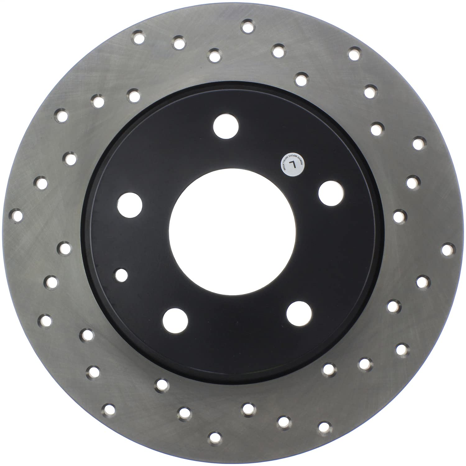 Sport StopTech 128.45081L Cross Drilled Brake Rotor (Rear Left), 1 Pack