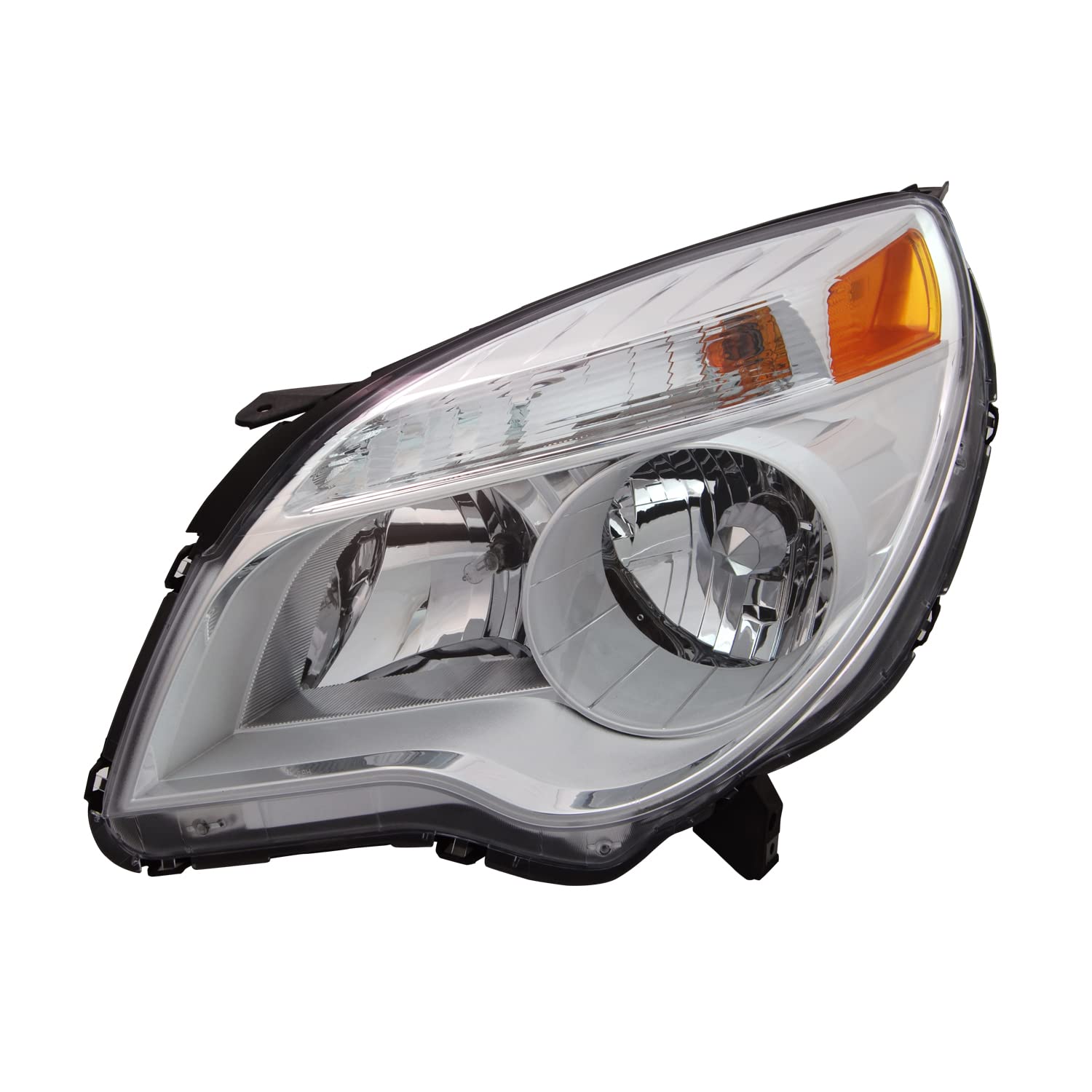 Left TYC Headlight Assembly Compatible with 2010-2015 Chevrolet Equinox