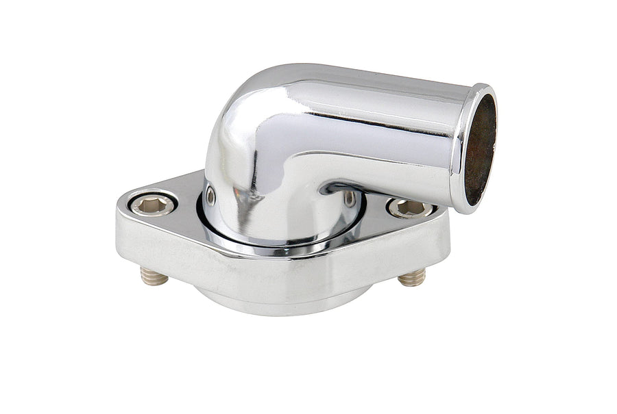 9142G Mr. Gasket Chrome Alum Swvl WTR Neck - 90
