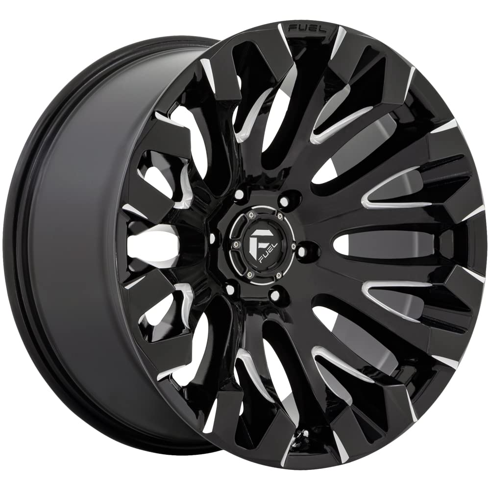 Fuel Off-Road 18x9 D828 Quake Gloss Black Milled Wheel 8x170 (1mm)