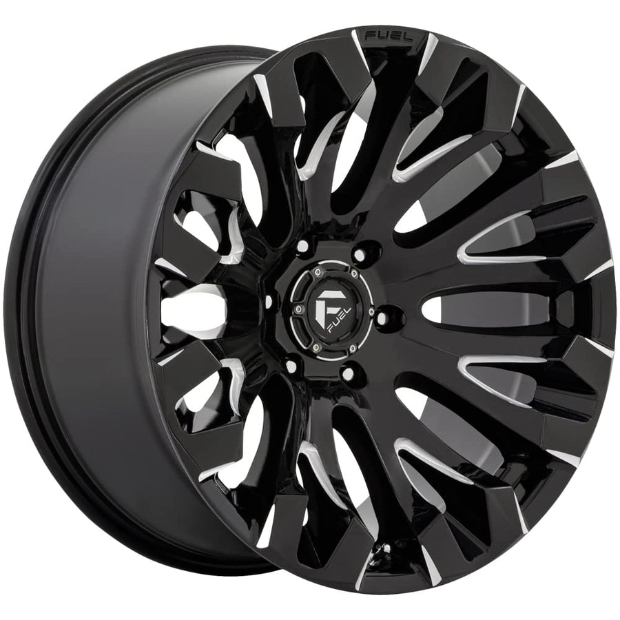 Fuel Off-Road 20x9 D828 Quake Gloss Black Milled Wheel 8x170 (1mm)
