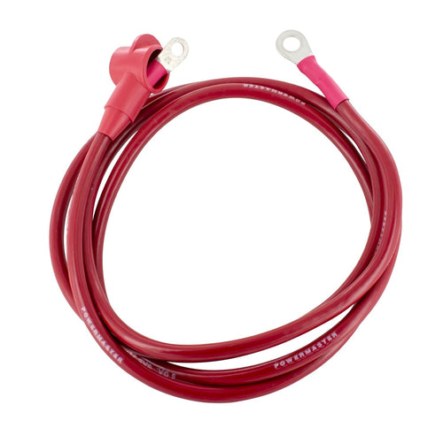 1-566-130 Powermaster Alt Charge Wire 6g 6 ft 5/16 & 1/4 Eyelet