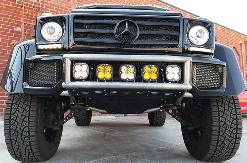 XL Racer Edition Baja Designs LED Light Pod (Racer Spot Lens; Clear)