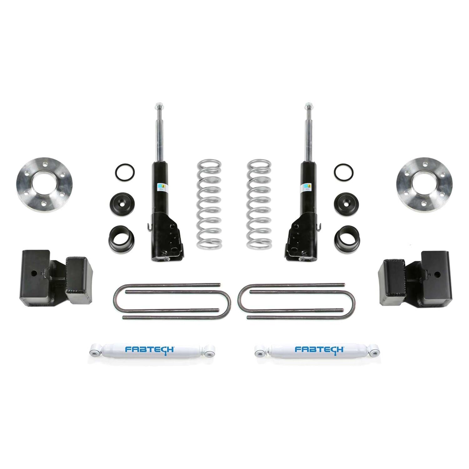 K9007 Fabtech Motorsports 1.5 Coil Assist Kit W/ B4