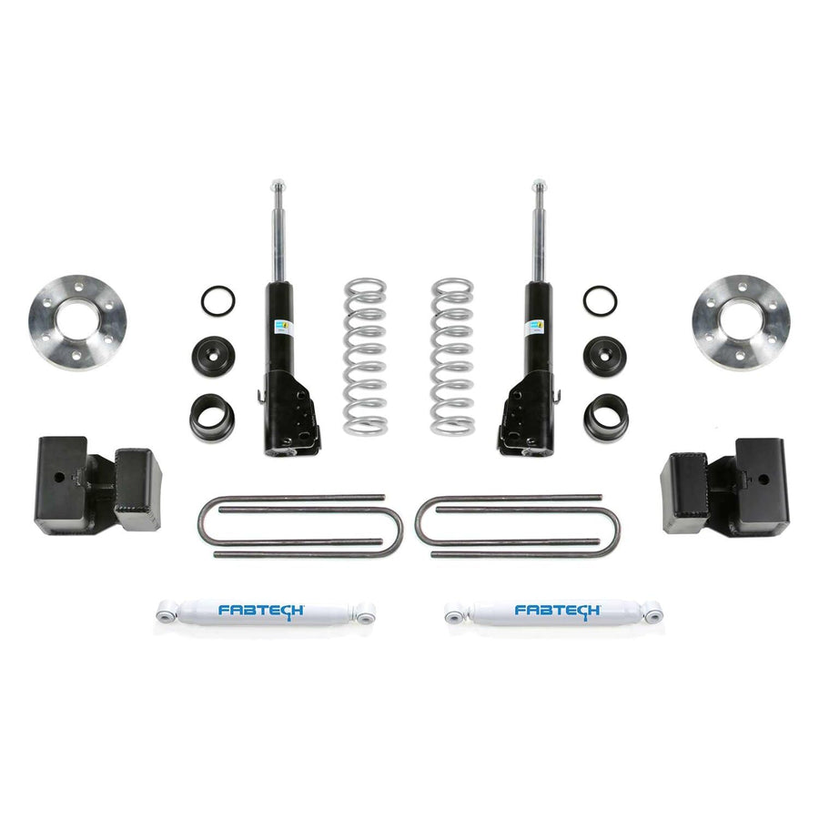 K9007 Fabtech Motorsports 1.5 Coil Assist Kit W/ B4