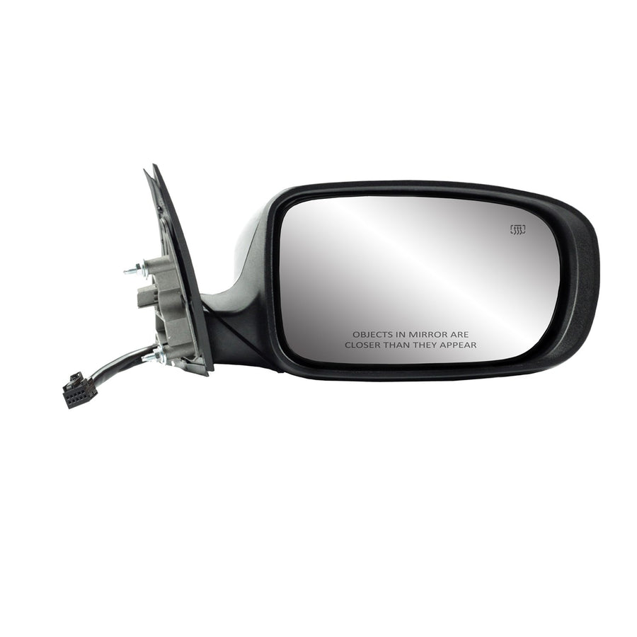 Fit System Mirror Passenger Side for Dodge Charger, Code GTF/XR, Textured Black w/PTM Cover, Foldaway, w/o Memory, Power