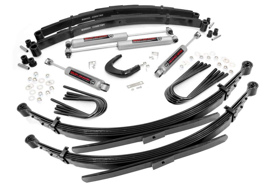 4" Lift Kit Rough Country for 1988-1991 Chevy/GMC C20/K20 Suburban - 255-88-9230