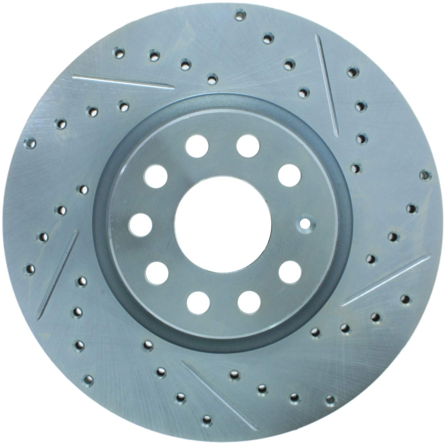Select Sport StopTech Drilled and Slotted Brake Rotor; Front Left 227.33098L