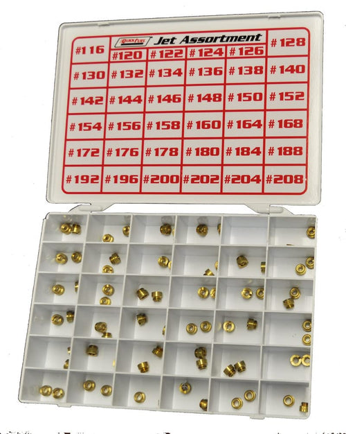 Alcohol Jet Assortment Quick Fuel Kit #116 thru #208 (2 ea.)