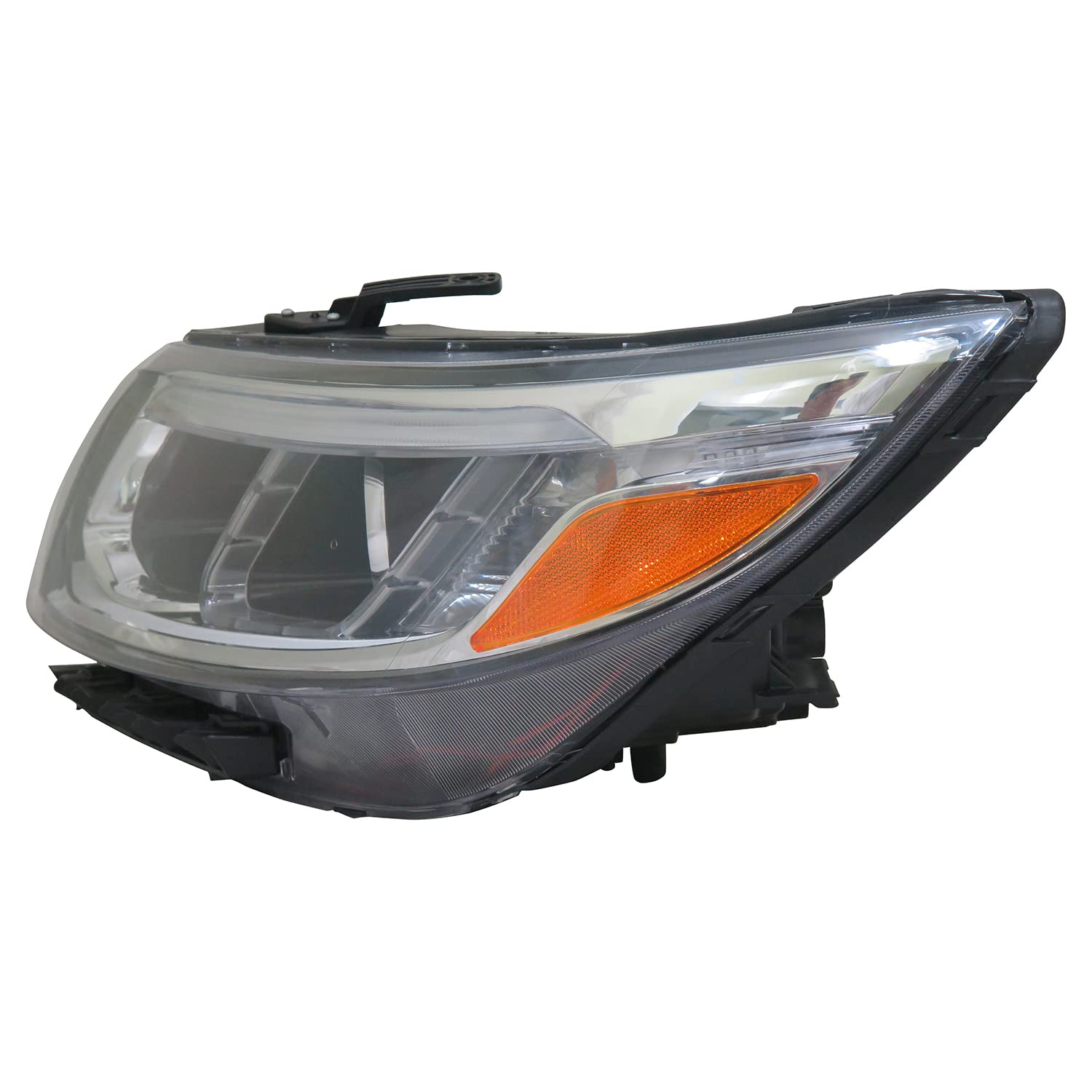 Left TYC Headlight Assembly Compatible with 2014-2015 Kia Sorento