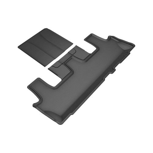 3D MAXpider Kagu Custom Fit Floor Mat (Black) Compatible with Lincoln Navigator/Ford Expedition 2018-2024 - R3