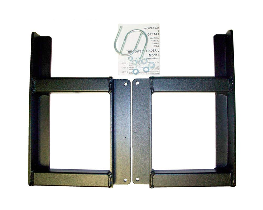 Power-Loader Great Day PLUT1 Mounting Bracket (Utility Vehicles), Black