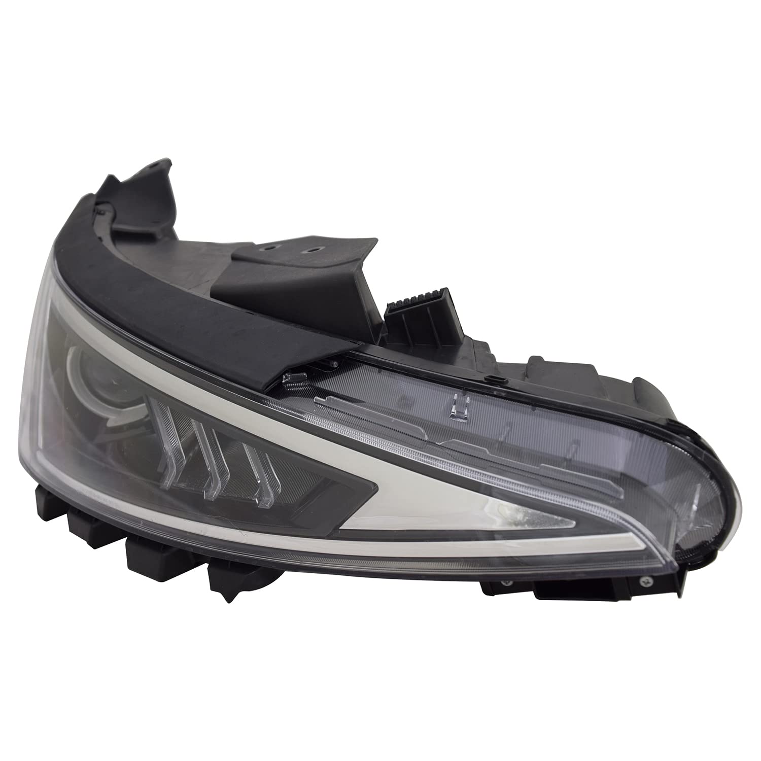 Right TYC Headlight Assembly Compatible with 2019-2020 Hyundai Elantra