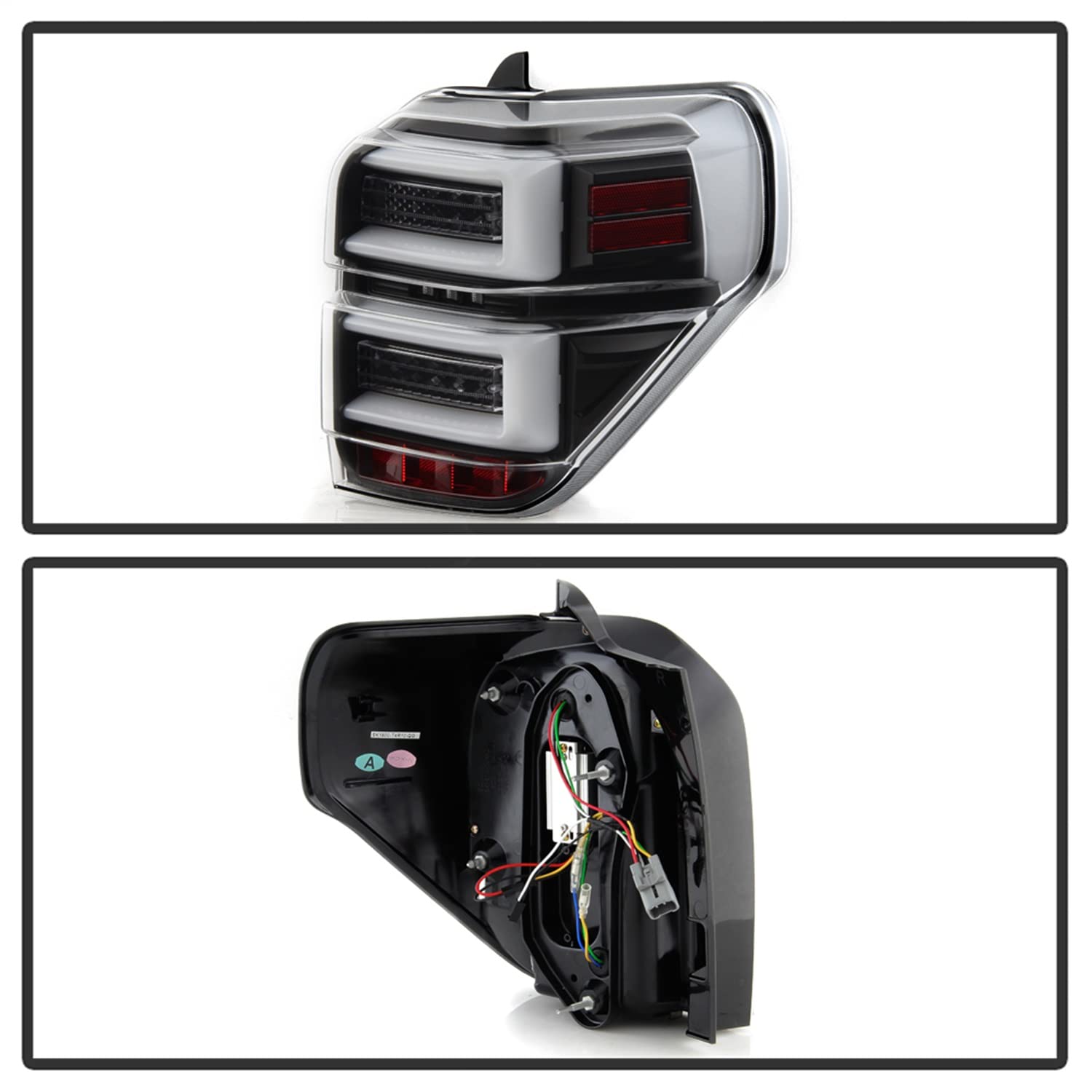 LED Fog Lights Spyder (ALT-YD-T4R10-SEQ-BK)