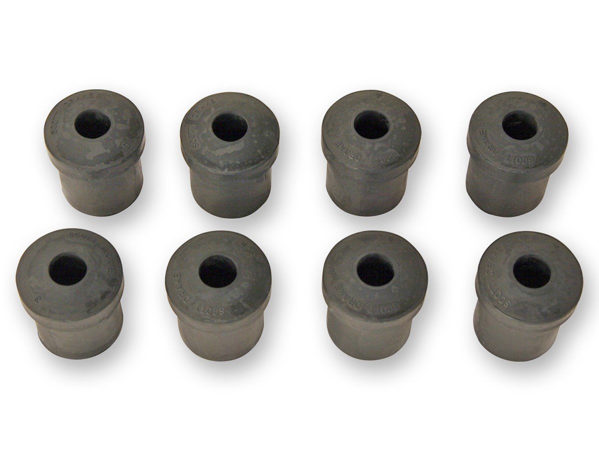 C5ZZ-5781-BR Scott Drake Leaf Spring Shackle Bushing 9/16" Hole Rubber