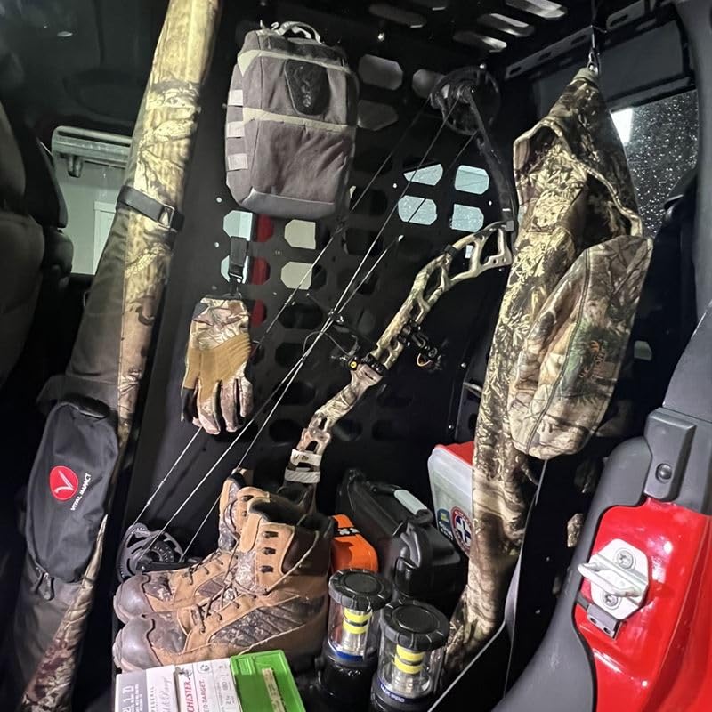 Rear Seat Cargo Rack Rock Slide Engineering for Jeep Gladiator JT 2020-2023, AC-RR-100-JT4